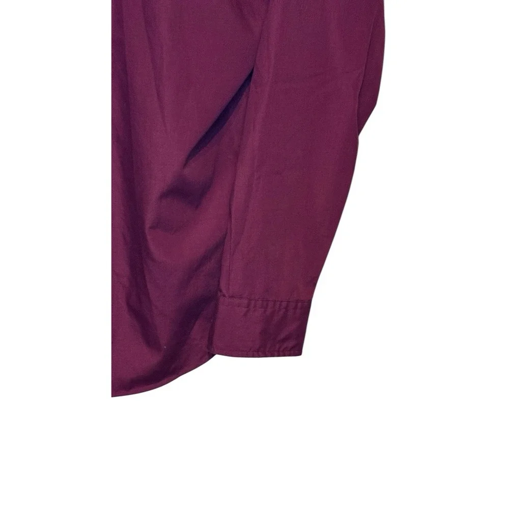 Levi's Men's Shirt Vintage Tailored Button Up Pockets Western Burgundy Medium‎